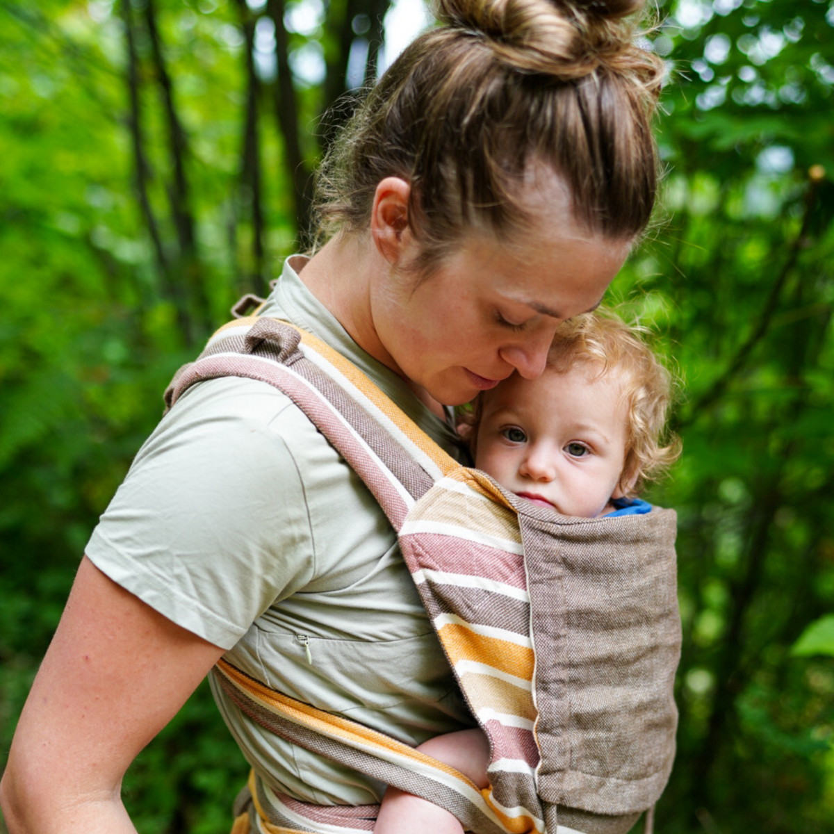MySol Otoño mit Bindehüftgurt (Mei Tai)